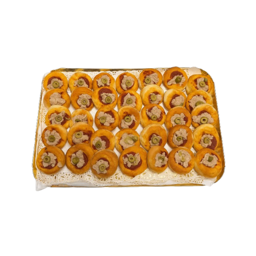 Plateau Mini pizza thon (35 pcs)