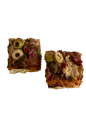 Pizza tune avec poivron et thon 35 pcs