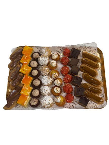 Plateaux sucrés Petits fours frais 48 pcs