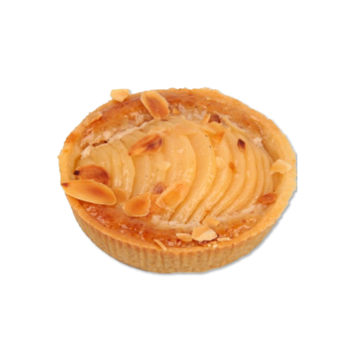 Tartes Pomme, Poire, Citron, Amandine, Chocolat (6/8 parts)
