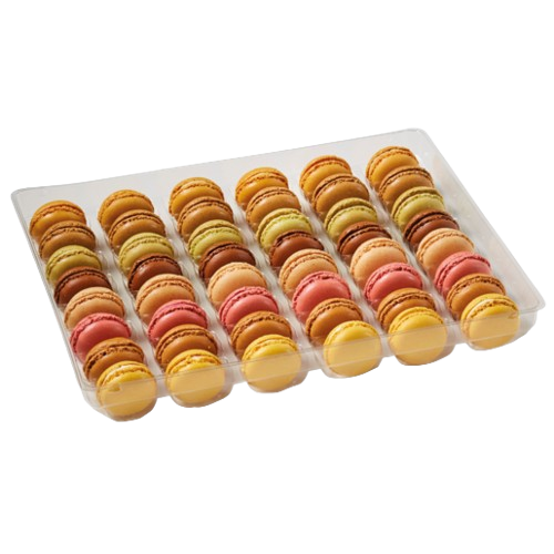 Plateaux sucrés Assortiment 48 macarons