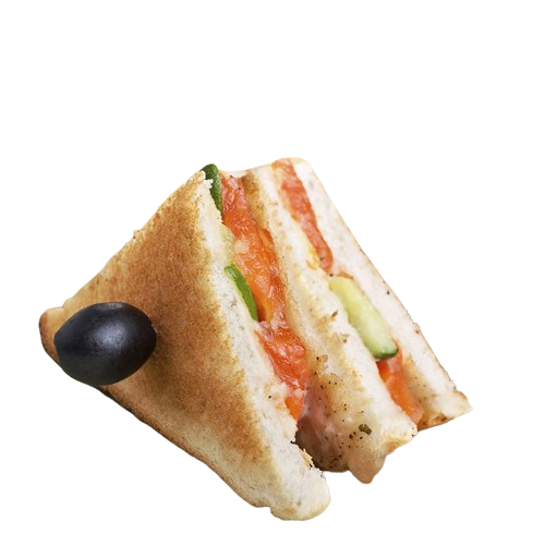 Mini club sandwich saumon 30 pcs