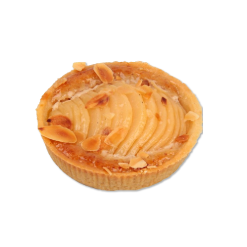 Tartes Pomme, Poire, Citron, Amandine, Chocolat (6/8 parts)